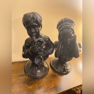 1971 Kendrick Universal Bust Statues Sax Art